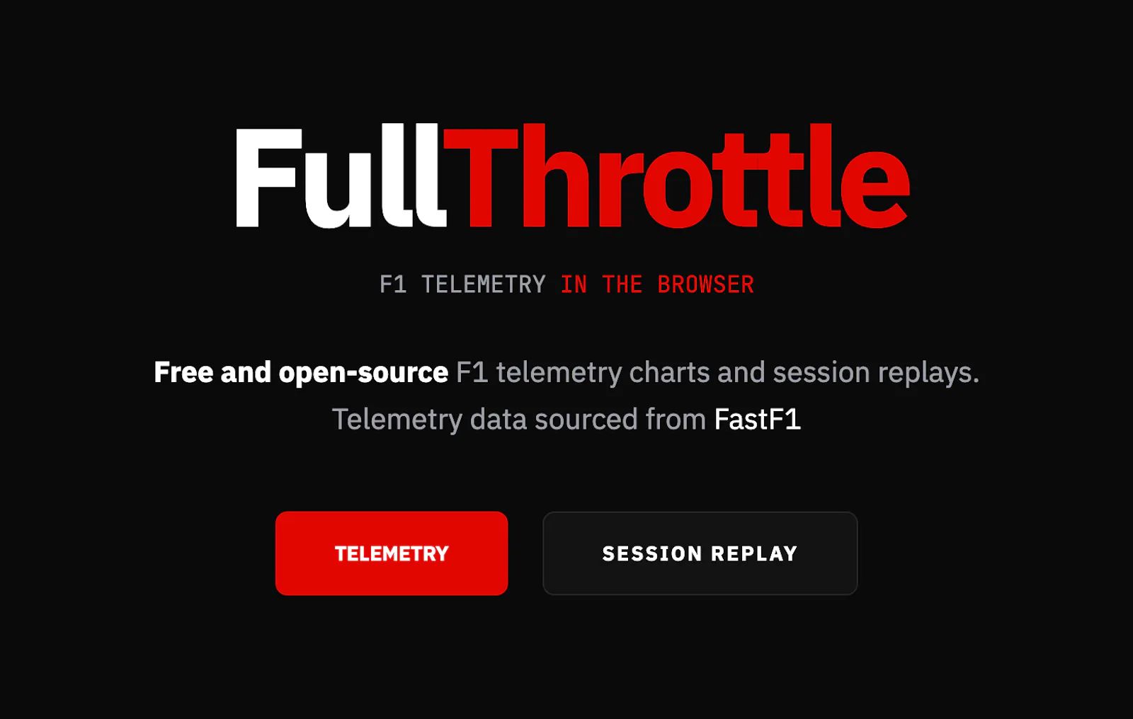 FullThrottle screenshot 1