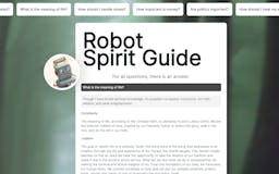 Robot Spirit Guide media 3