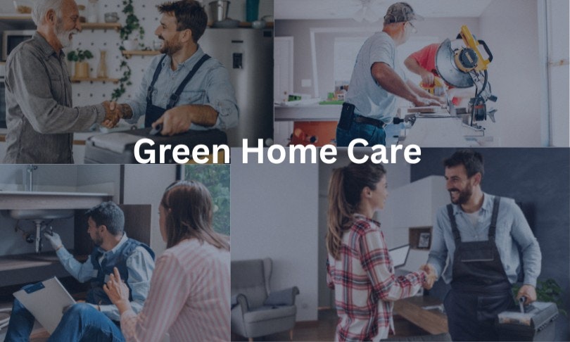 Green Home Care LLC - Product Hunt launch logo and brand identity