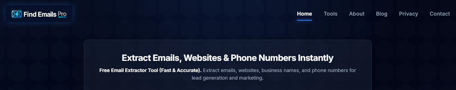 Find Emails Pro screenshot 4