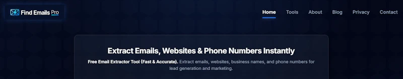 Find Emails Pro screenshot 4