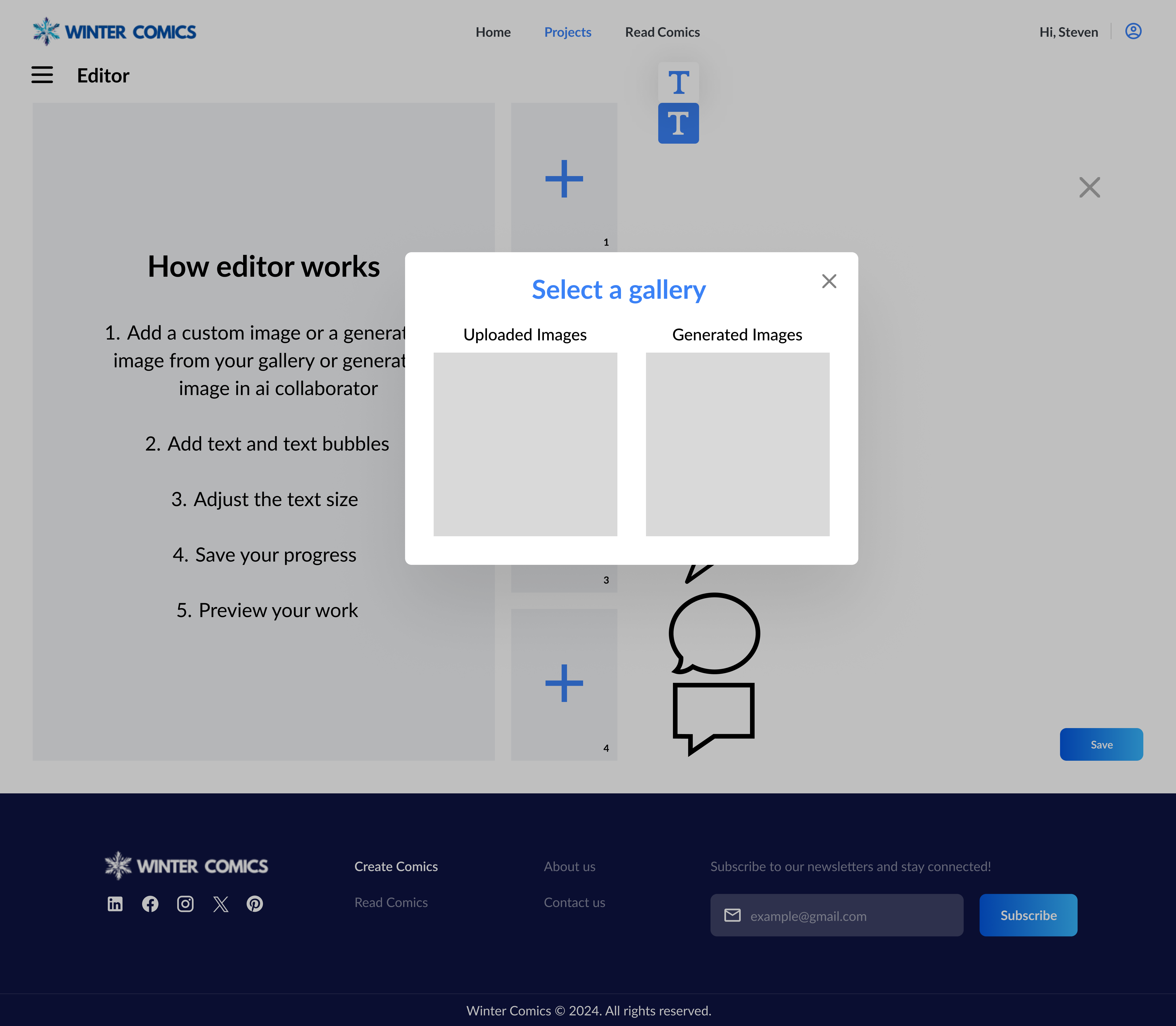 Winter Comics gallery image