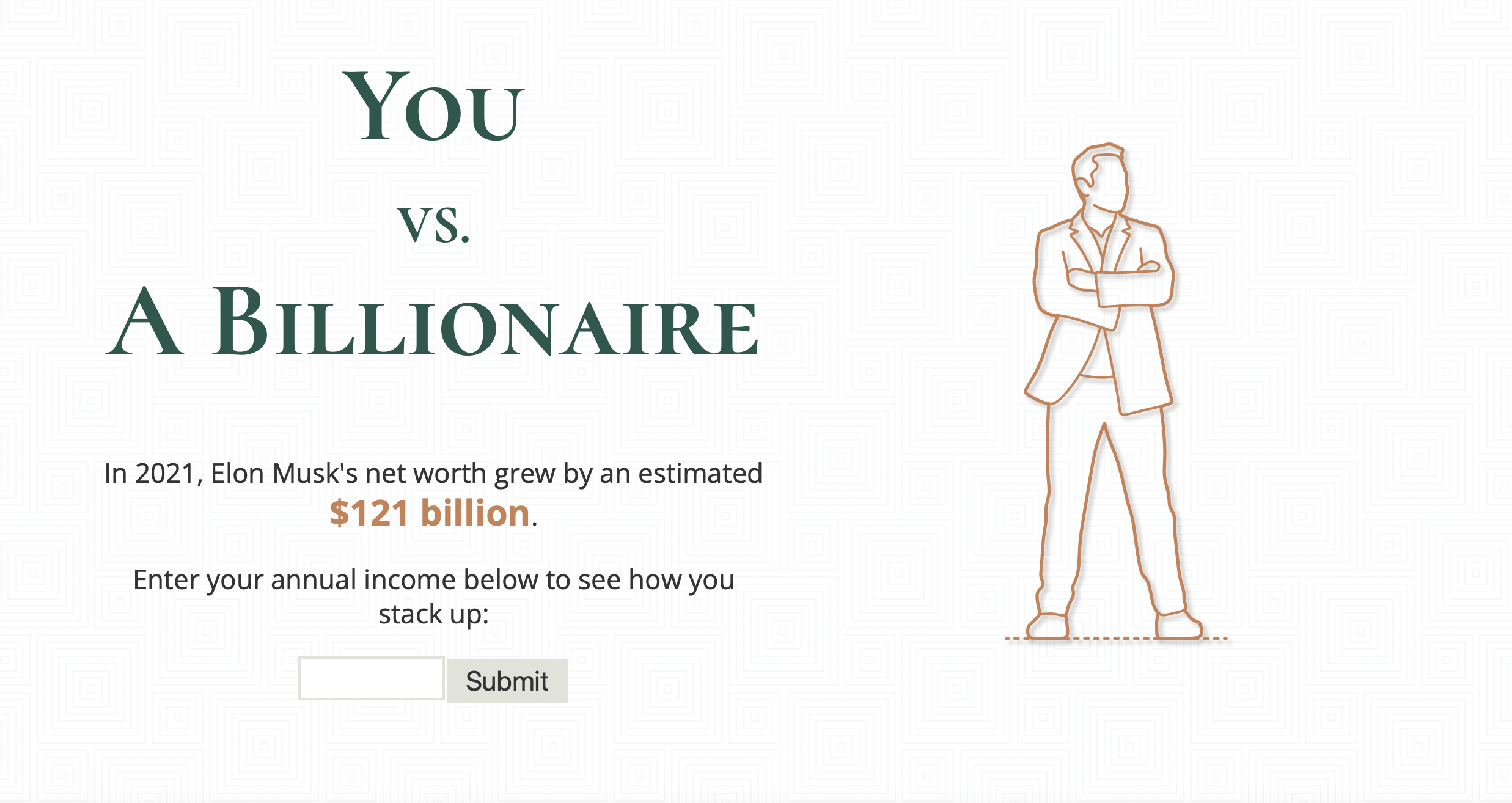 You Vs. A Billionaire gallery image