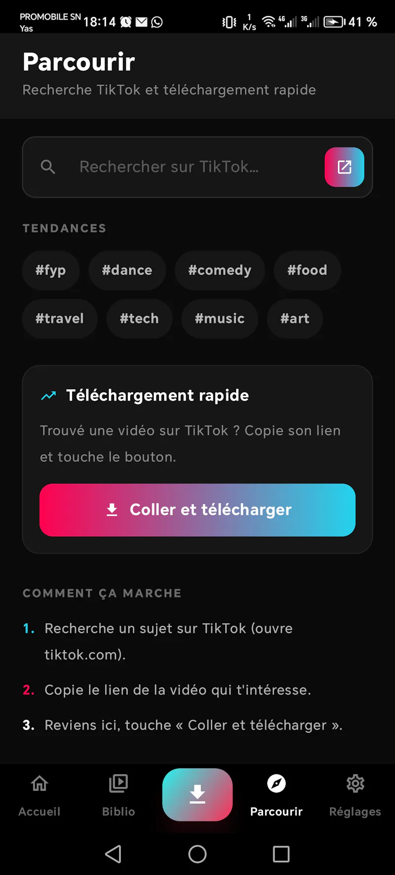 Tiksaver screenshot 2