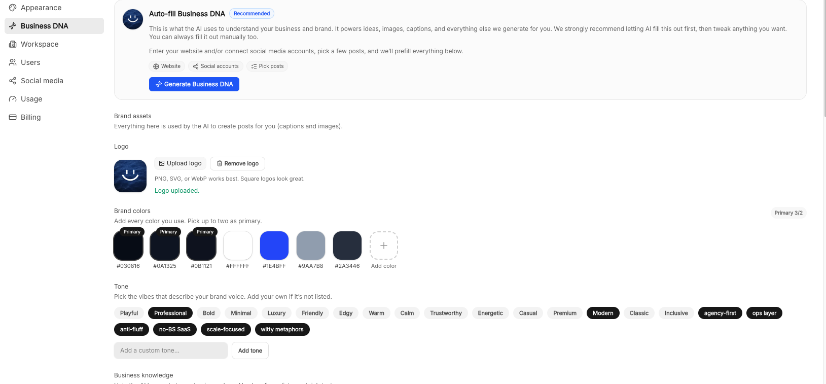 Youanai for Agencies - Screenshot 2 showing product features and functionality