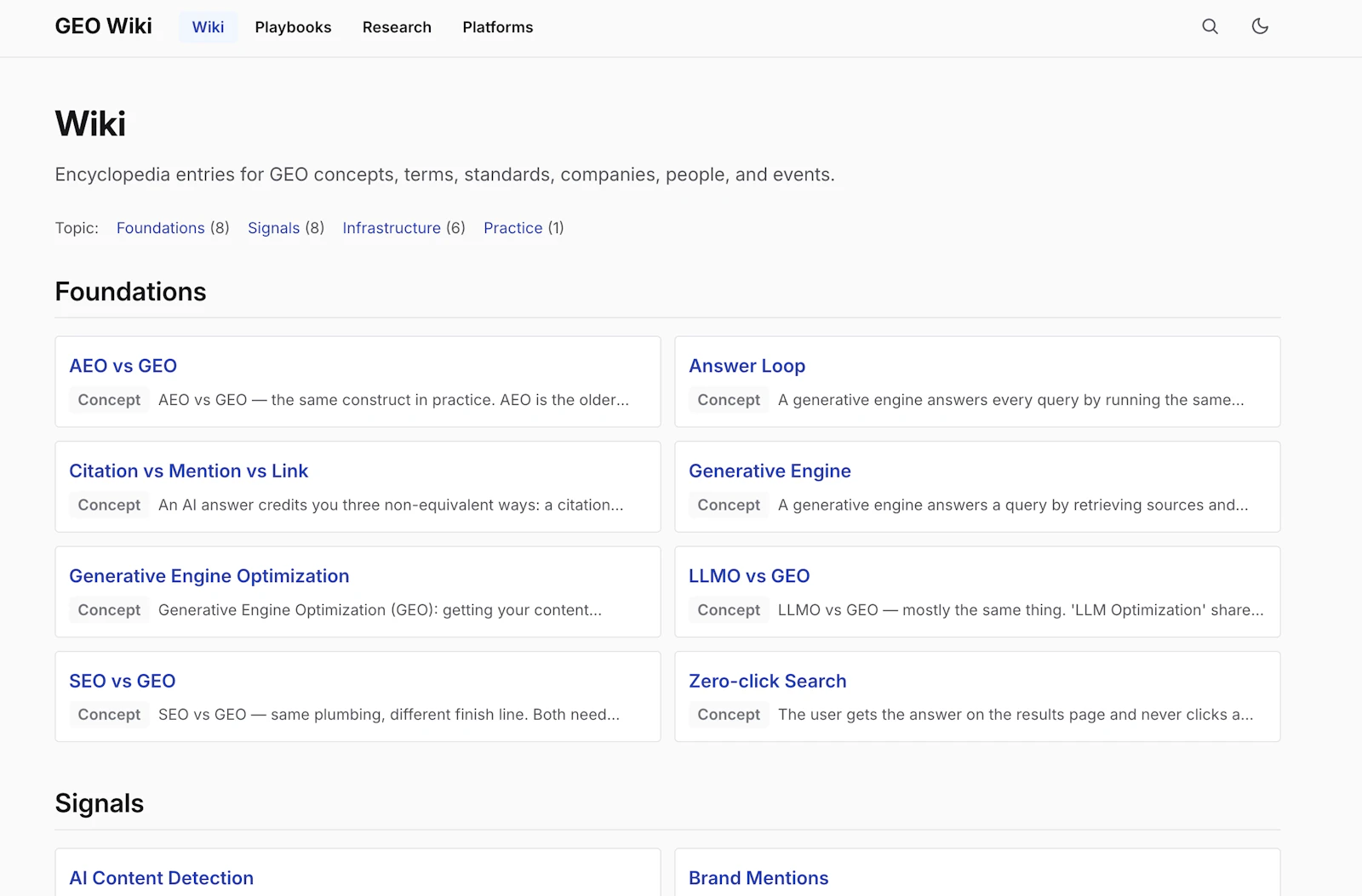 GEO Wiki screenshot 3