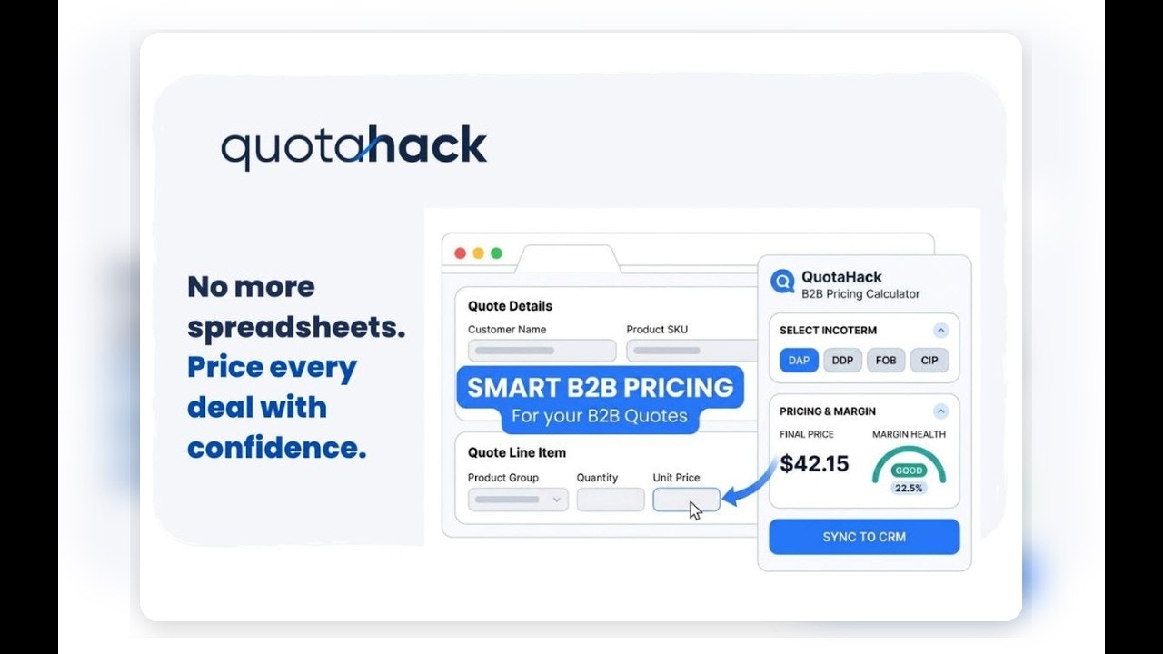 B2B Pricing Calculator | AI Margin Tool gallery image