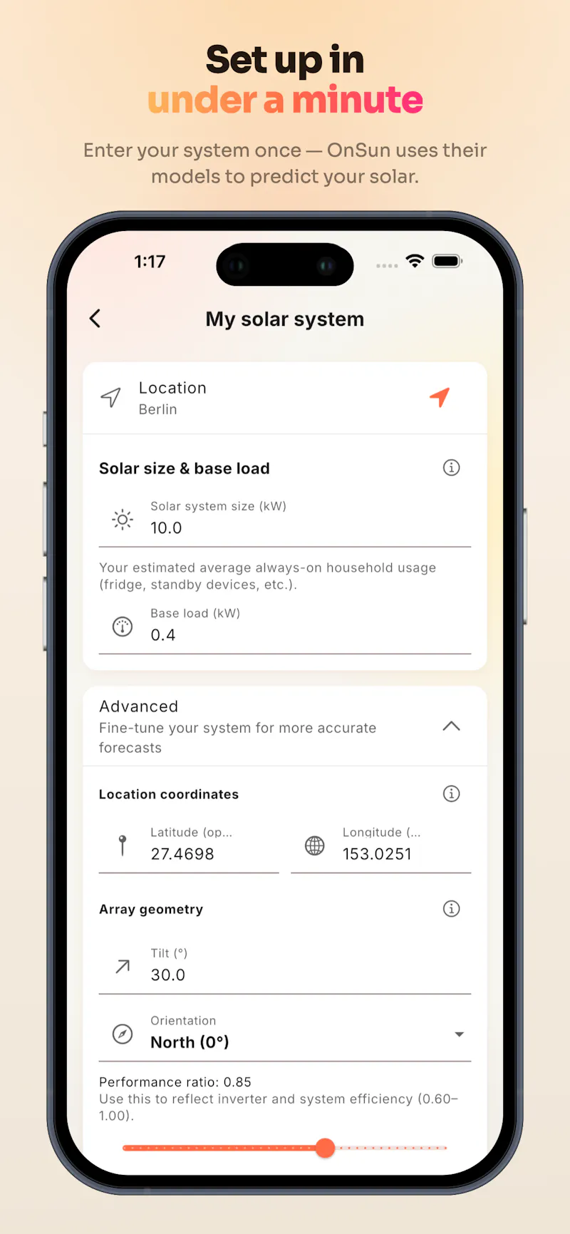 Rooftop Solar Forecaster screenshot 8