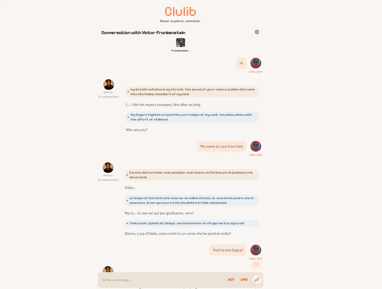 Clulib screenshot 6