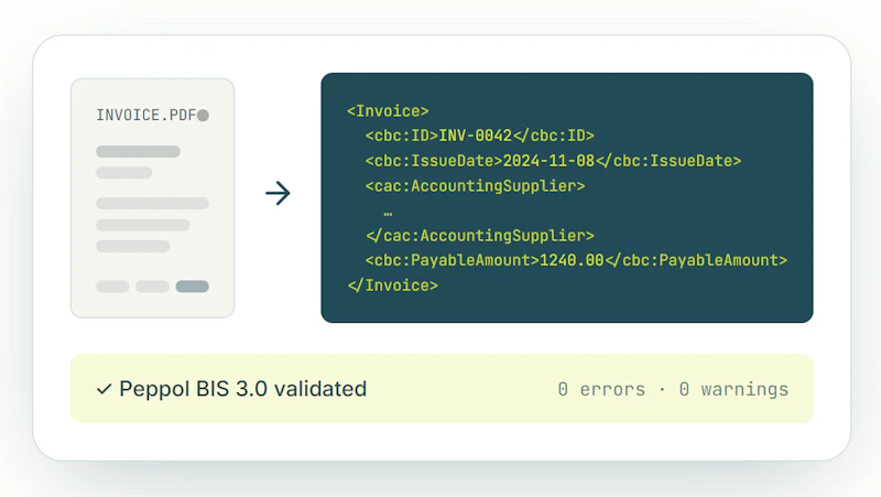 GetUBL screenshot 1