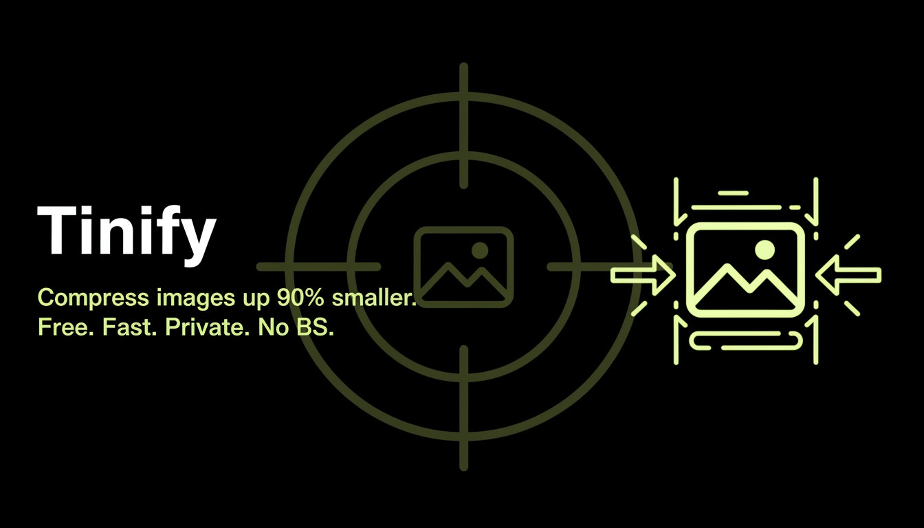 Tinify by WOW Studio - Main product screenshot demonstrating key features and user interface