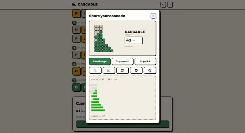 Cascadle screenshot 3