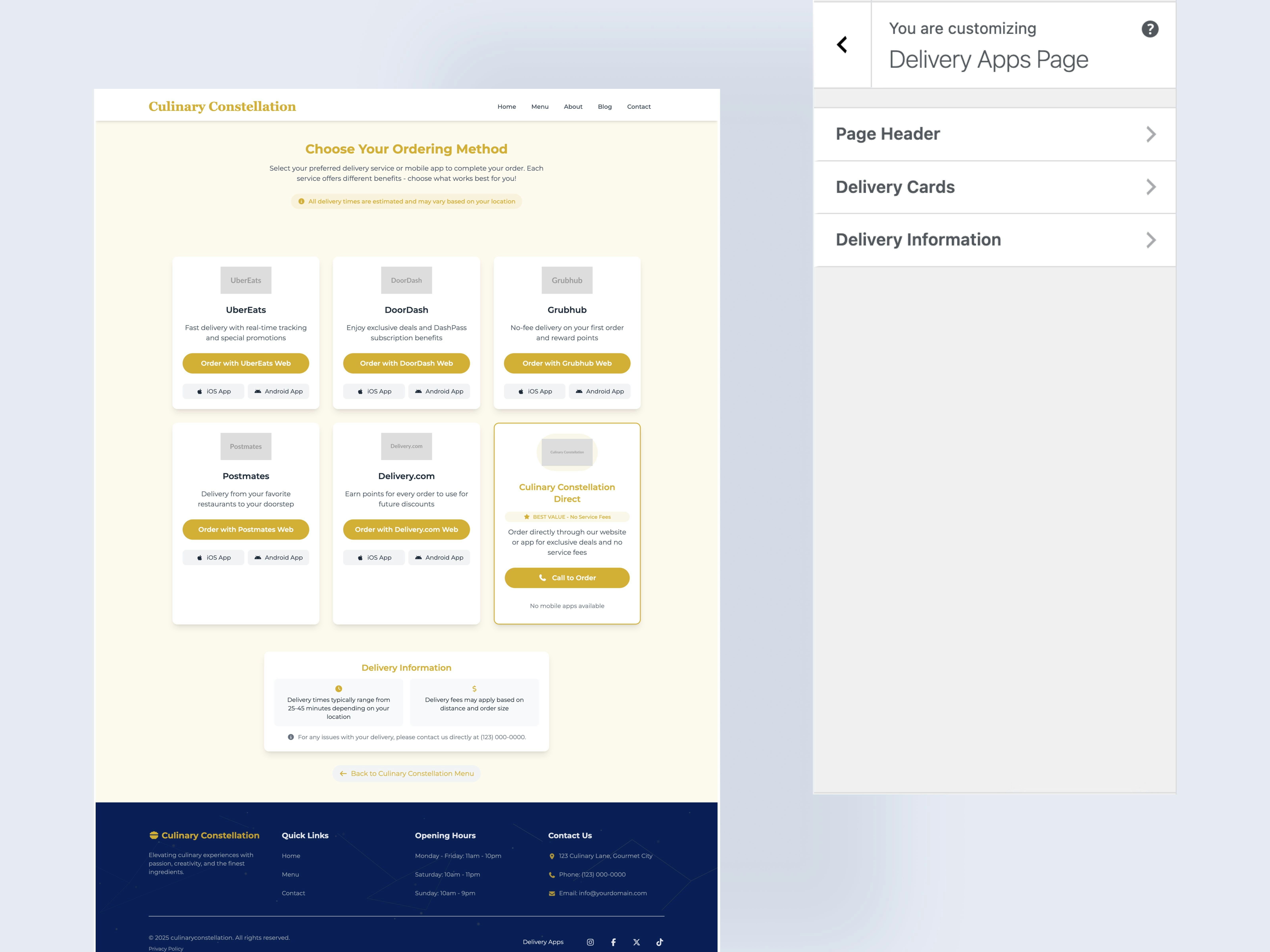 Culinary Constellation gallery image