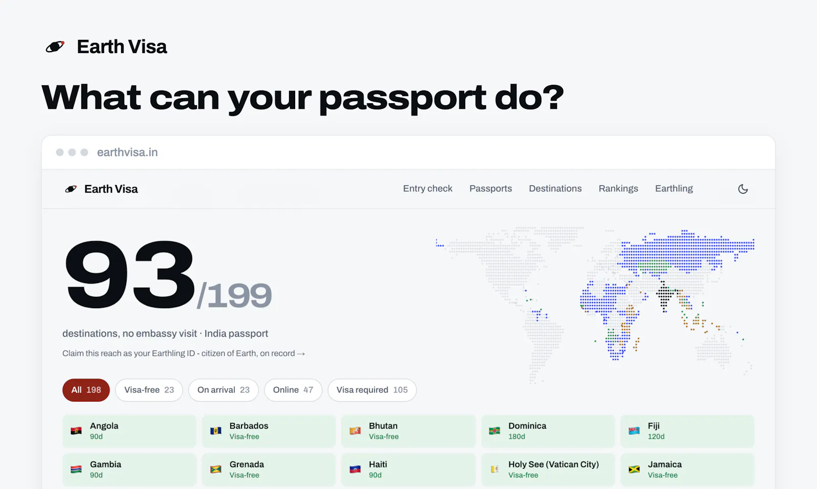 Earth Visa screenshot 3