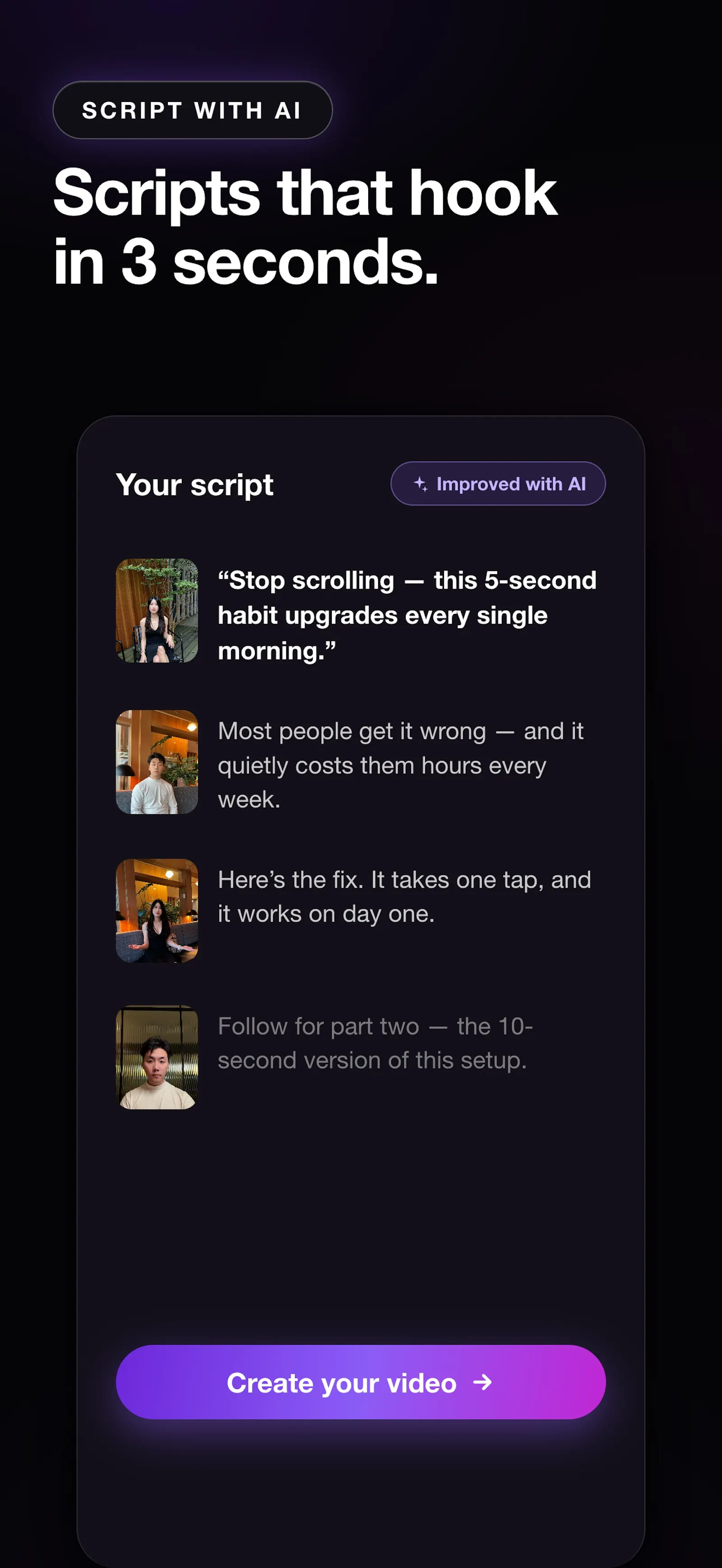 SpokeslyAI Shorts: AI Videos screenshot 8