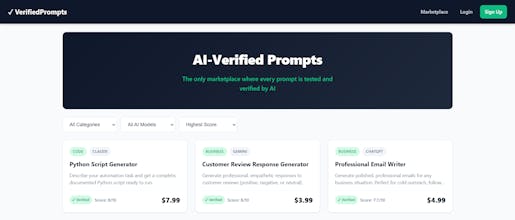 VerifiedPrompts gallery image