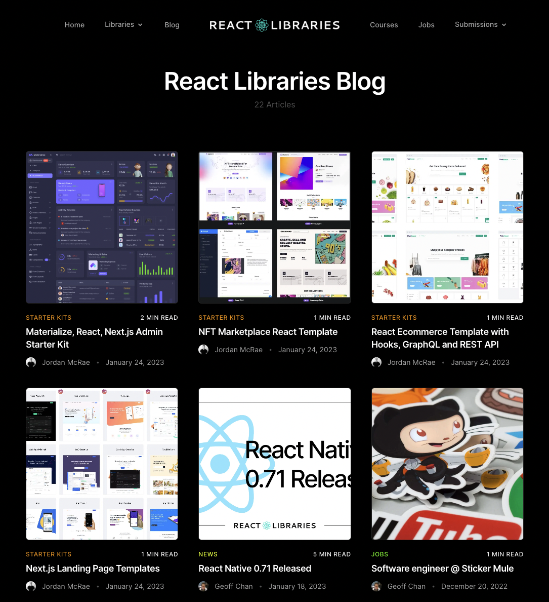 ReactLibraries.com - 트렌드와 인기있는 반응 라이브러리와 프로젝트를 발견하십시오 미디어 2