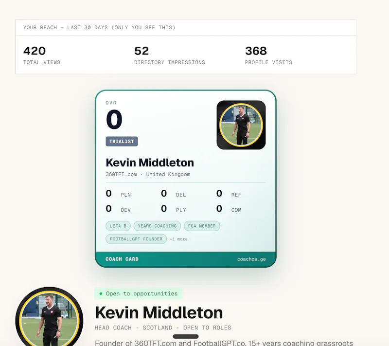 coachpa.ge screenshot 3