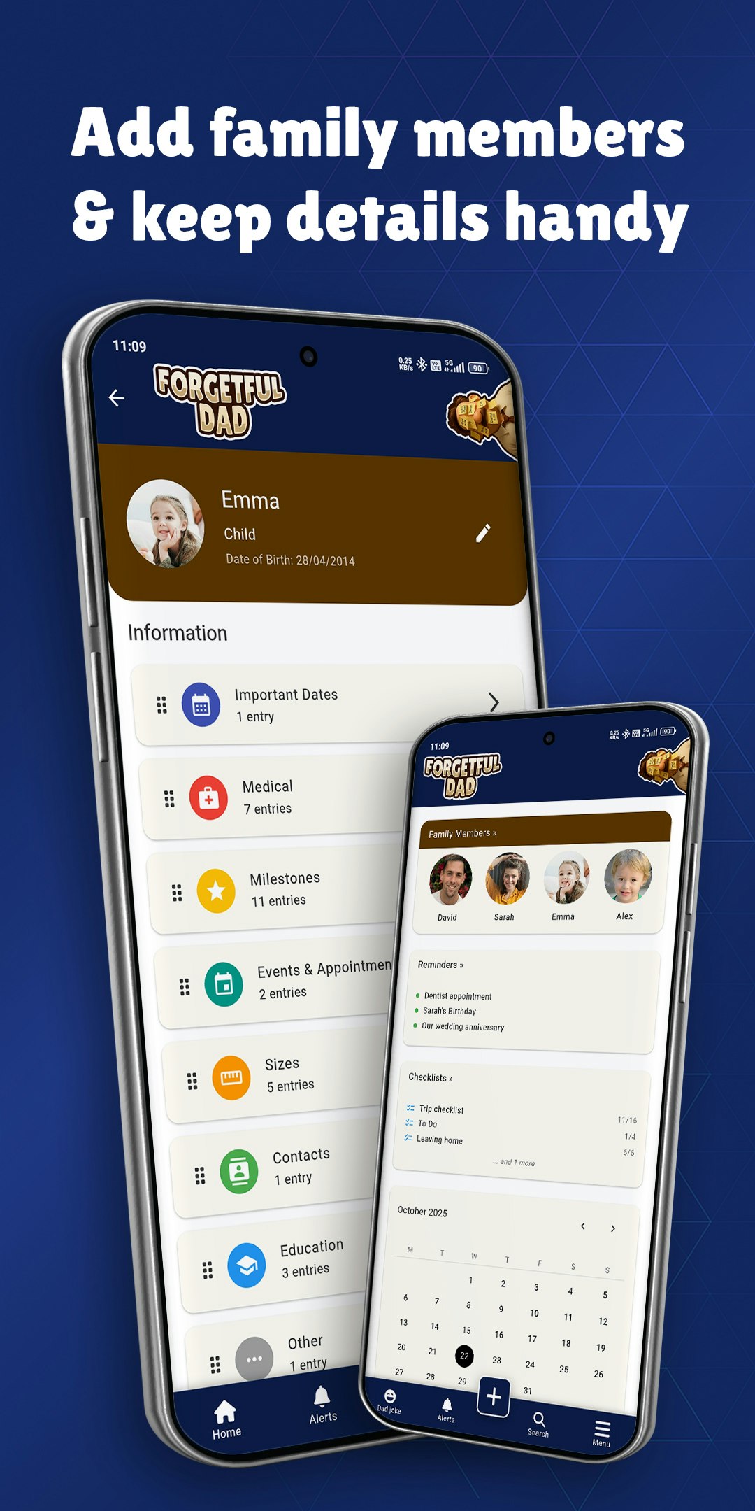 Forgetful Dad app gallery image