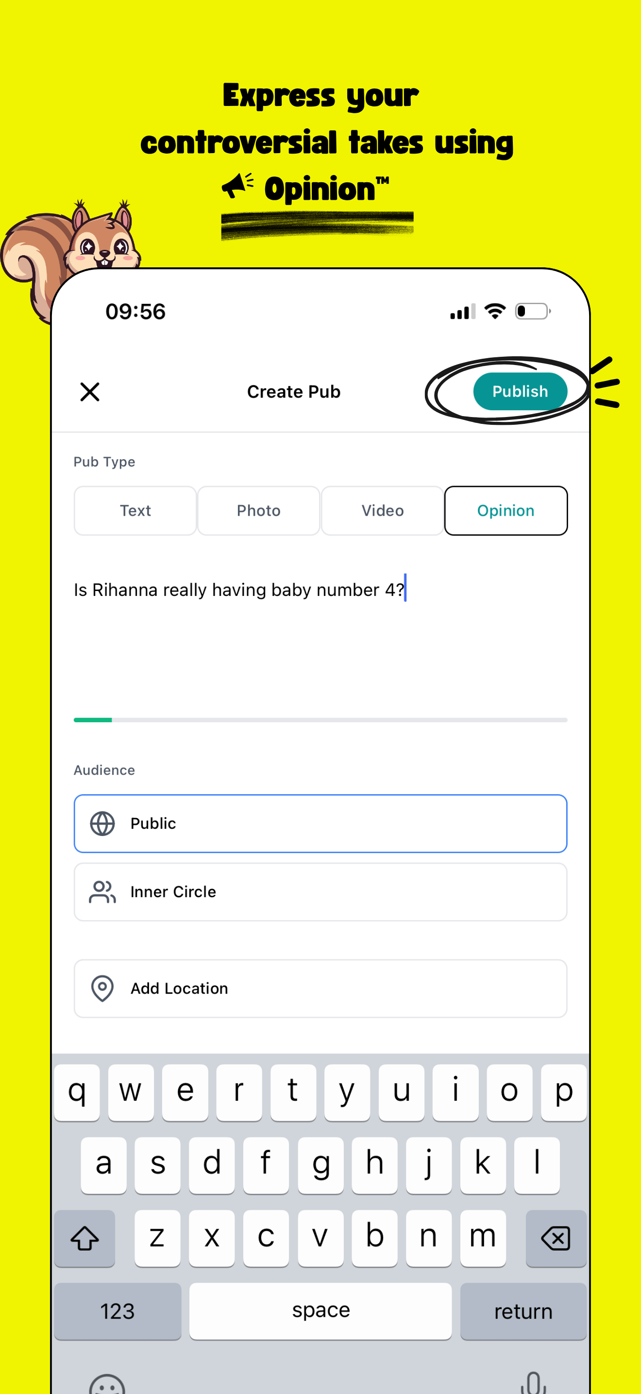 Scapu - For Gen Z by Gen Z - Main screenshot showing features and interface