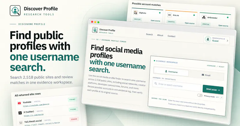 Discover Profile screenshot 1