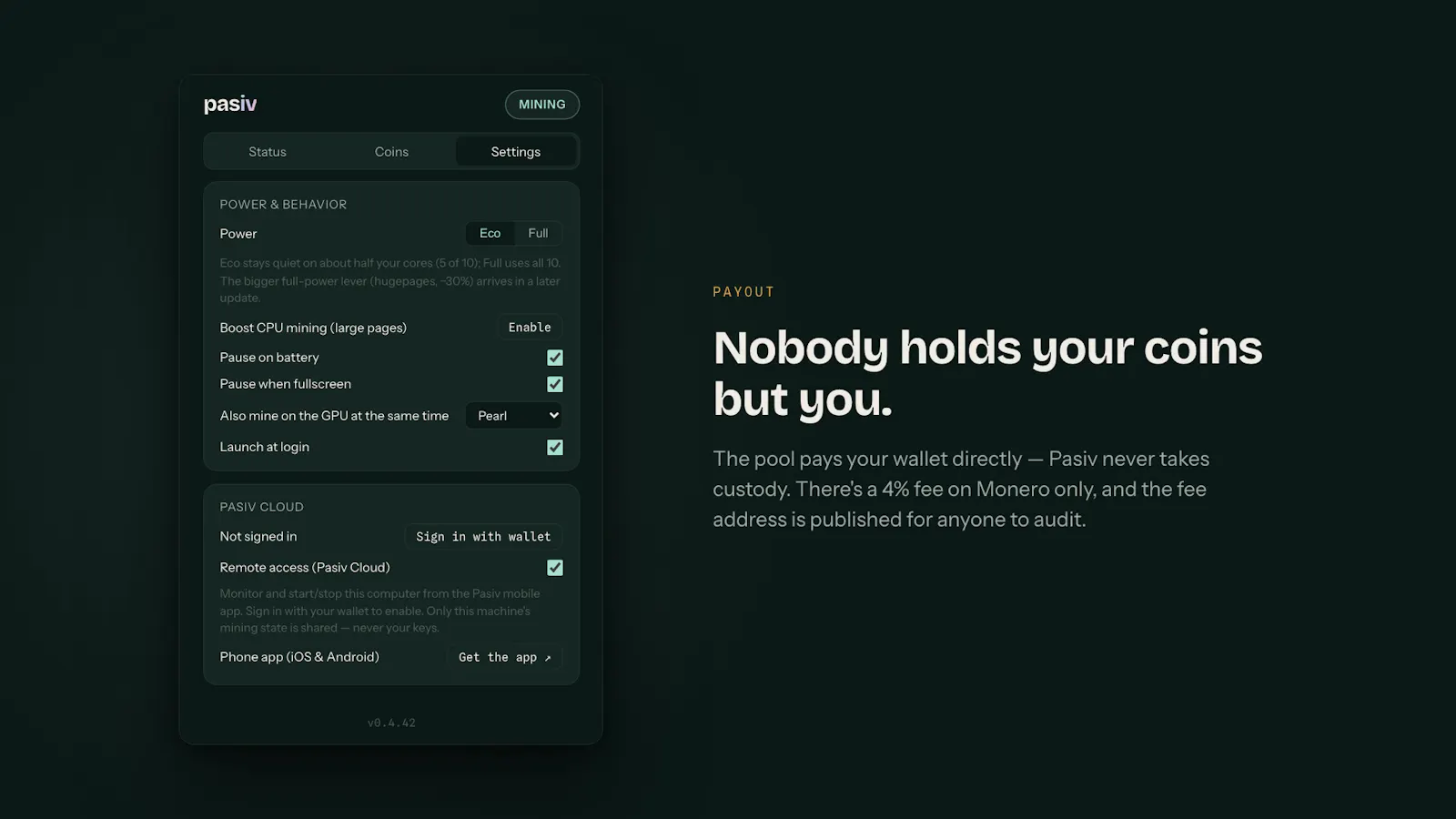 Pasiv screenshot 5