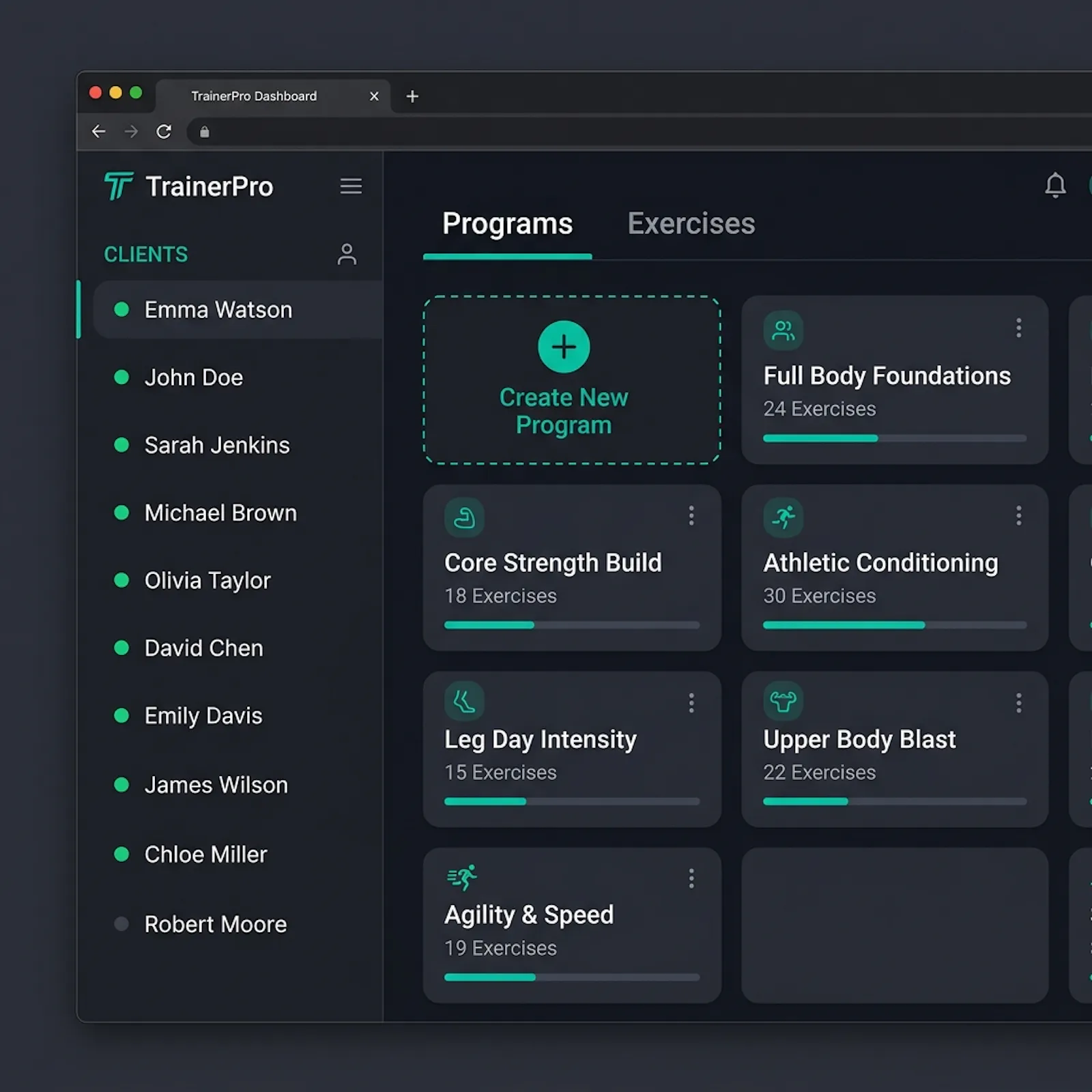 TrainerPro screenshot 1