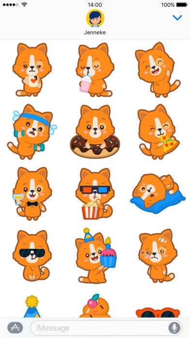 Renji The Cat Stickers gallery image
