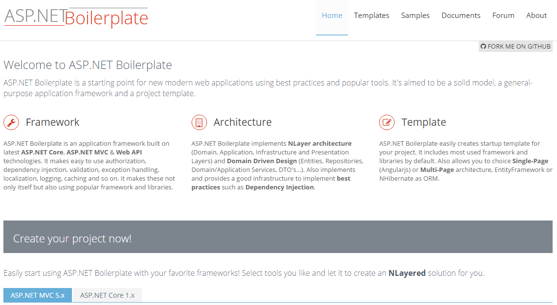 ASPNET Boilerplate gallery image
