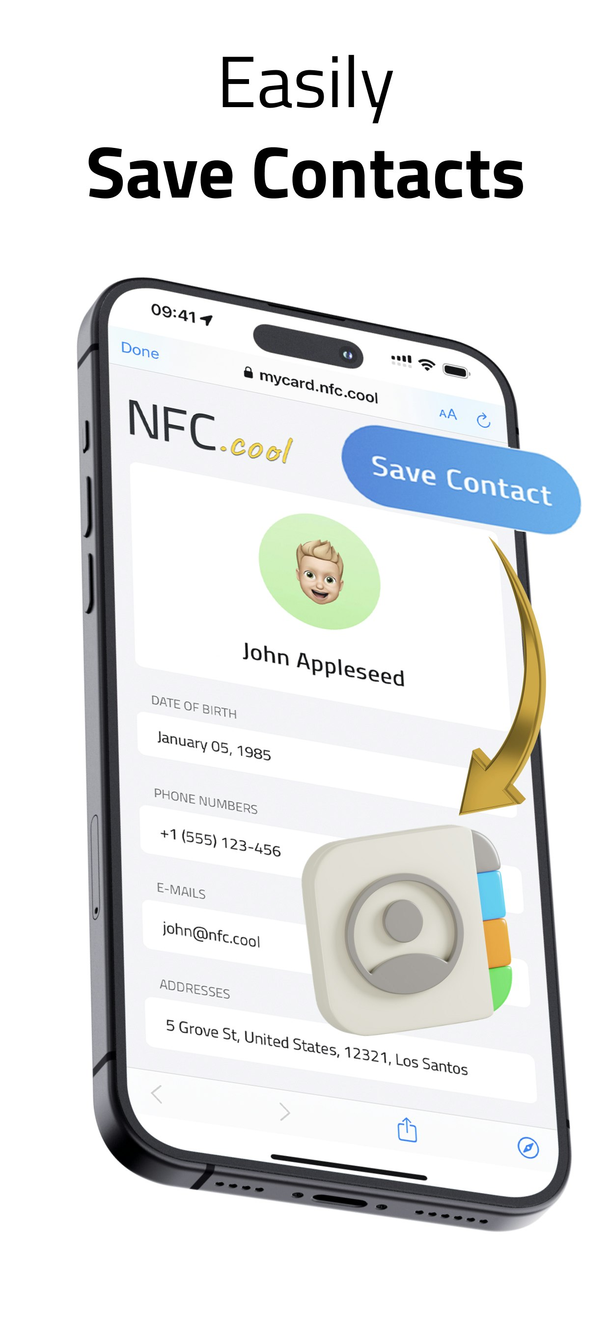 Kad Perniagaan oleh NFC.Cool media 7