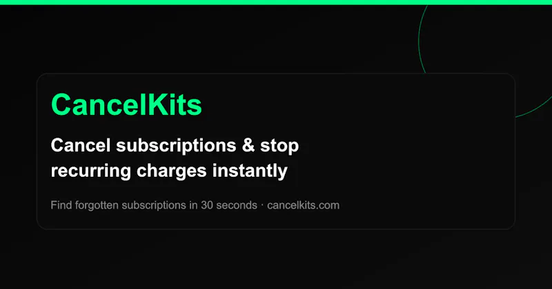 CancelKits screenshot 1