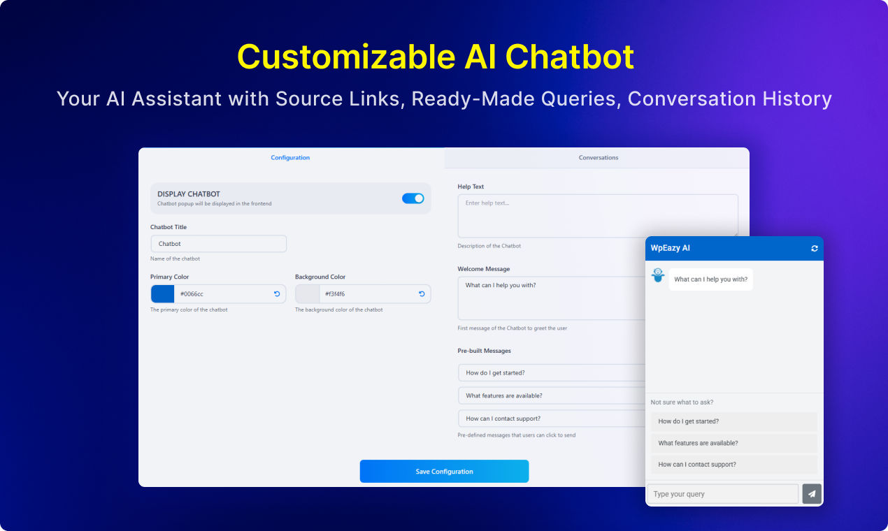 Média Wpeazy ai - L'extension AI ultime pour WordPress 3