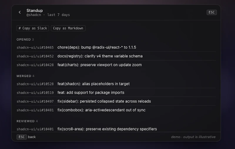 Glist.dev  screenshot 4