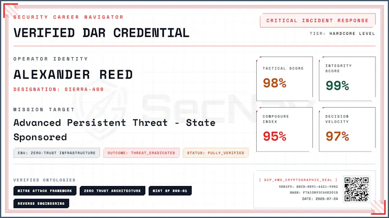 SecNav — Security Skill Verification screenshot 5