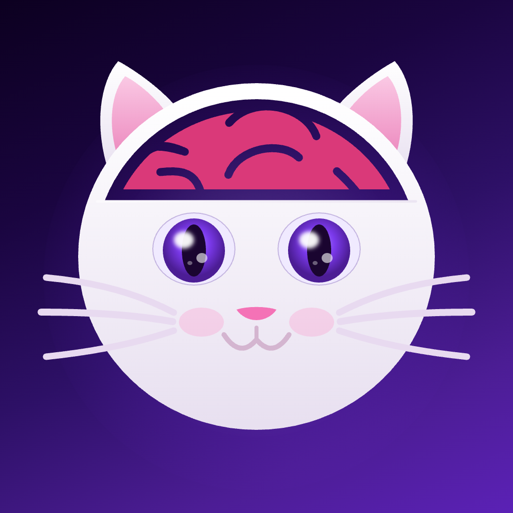 Cat IQ Test - Product Hunt launch logo and brand identity