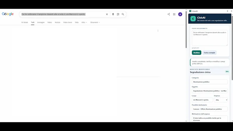 CivicAI screenshot 1 (video preview)