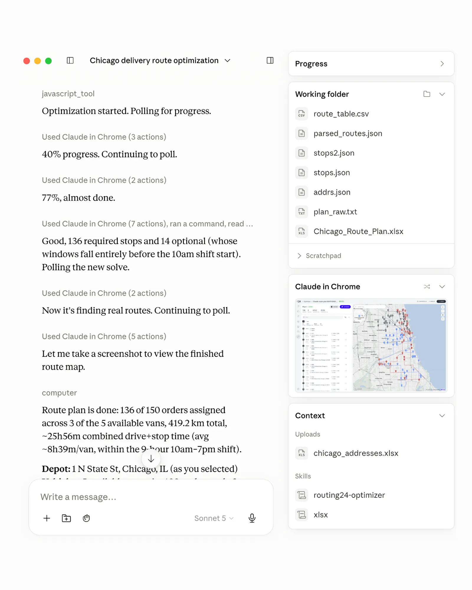 Routing24 for Claude Cowork screenshot 6