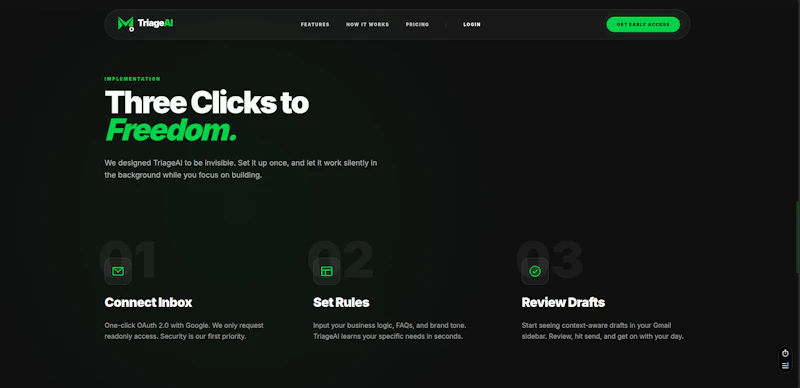 TriageAI screenshot 2