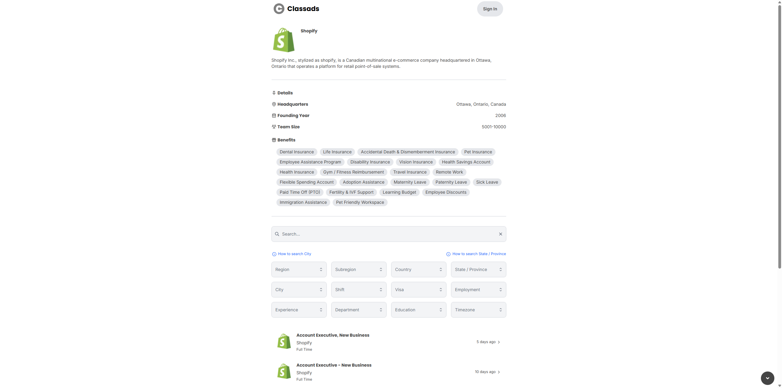 Classads launch gallery image