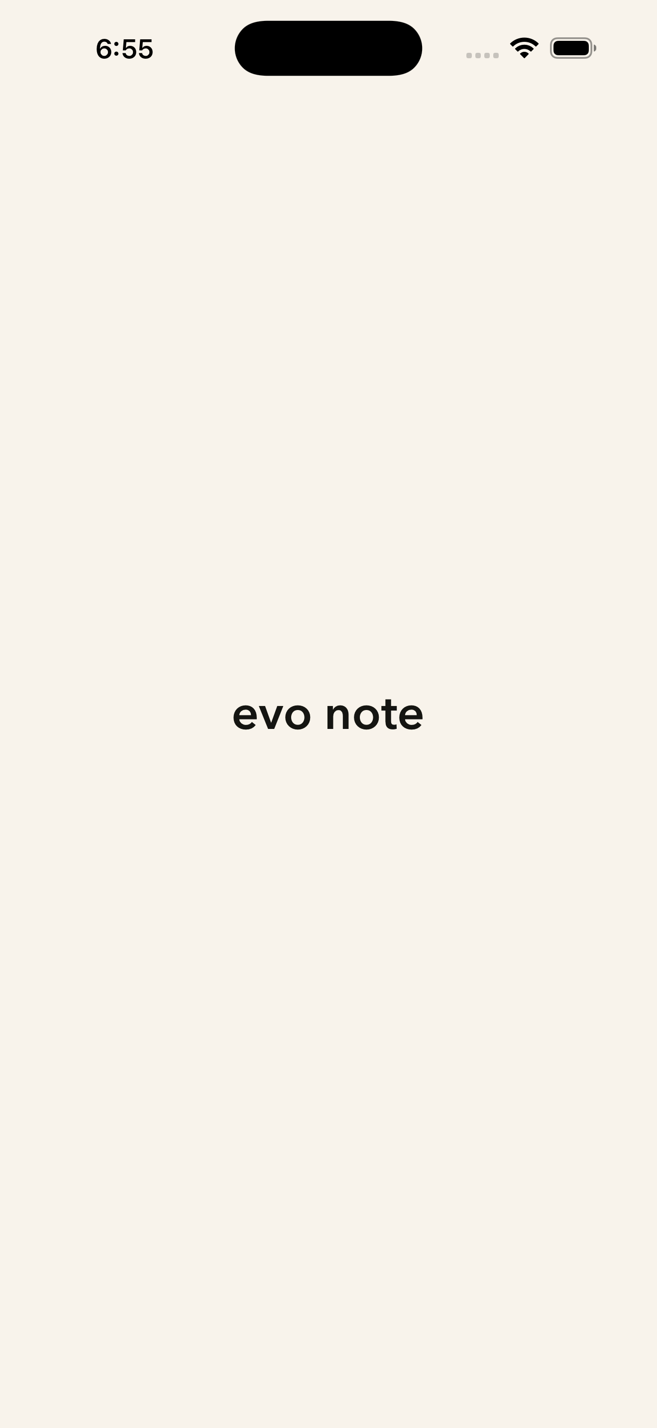 evo note gallery image
