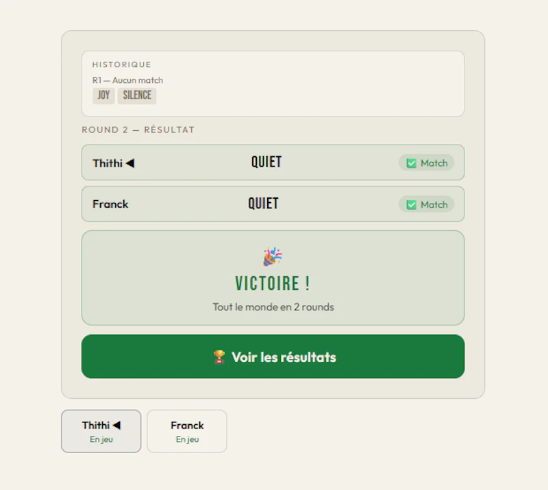 Simultané'Mot screenshot 1