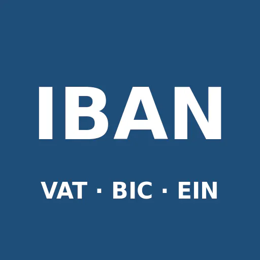 Free IBAN & VAT Checker