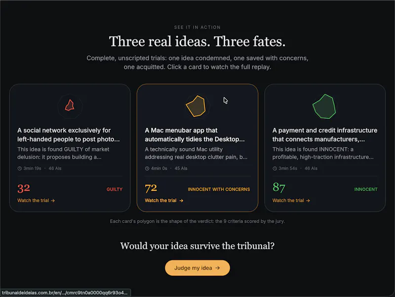 Tribunal of Ideas screenshot 3
