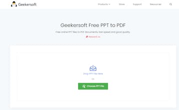 Geekersoft Free PPT to PDF gallery image