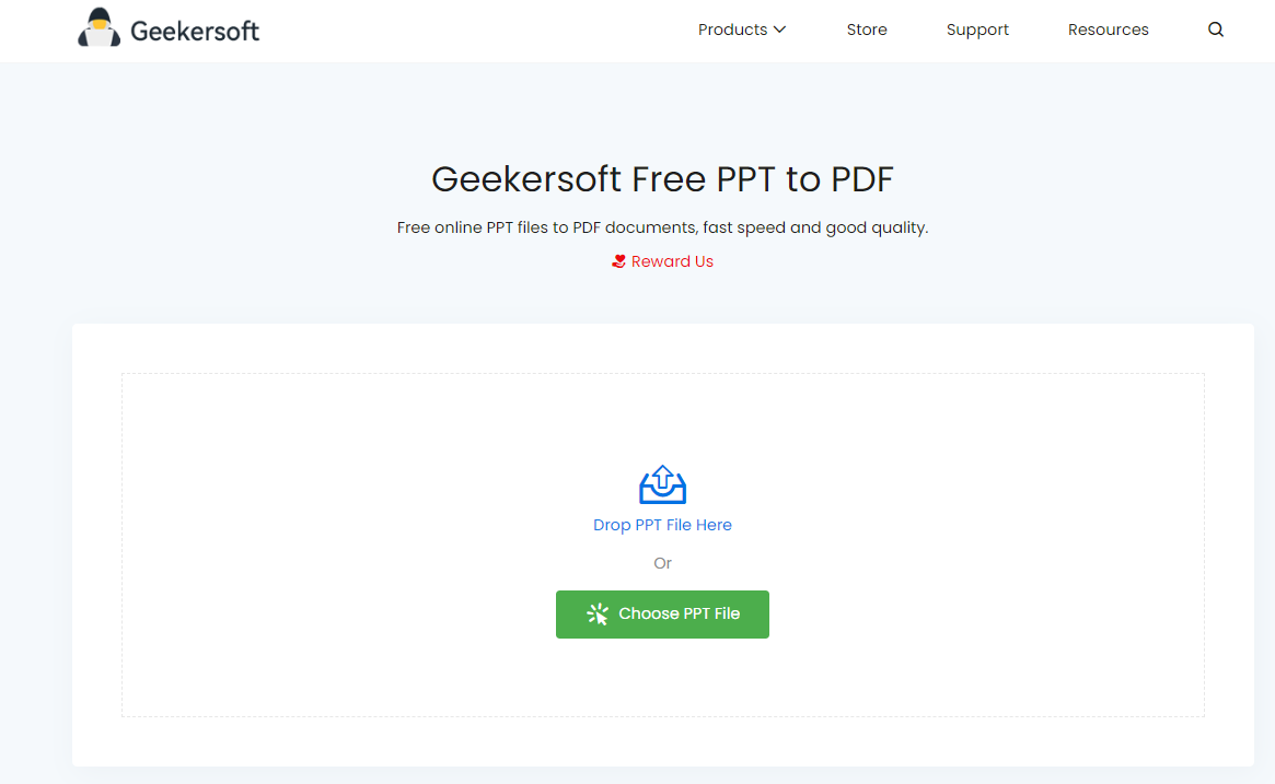 Geekersoft gratuit ppt à pdf media 2