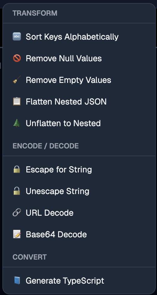 JSON Formatter Online - Screenshot 5 showing product features and functionality