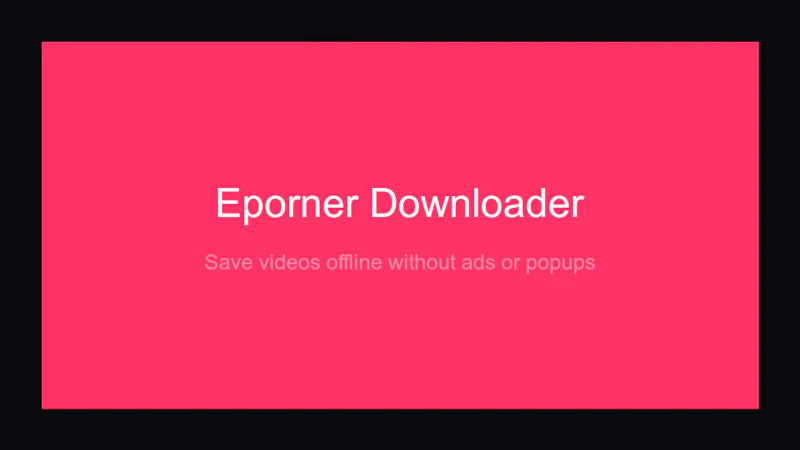 Eporner Downloader screenshot 2