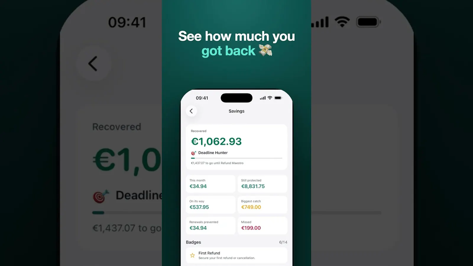 Refund Radar screenshot 1 (video preview)