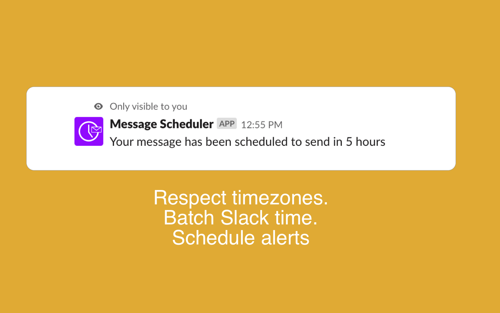 Slack Message Scheduler gallery image