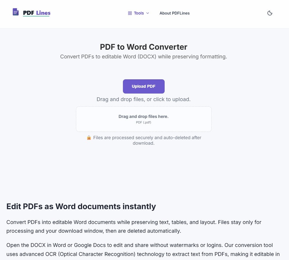 PDFLines gallery image